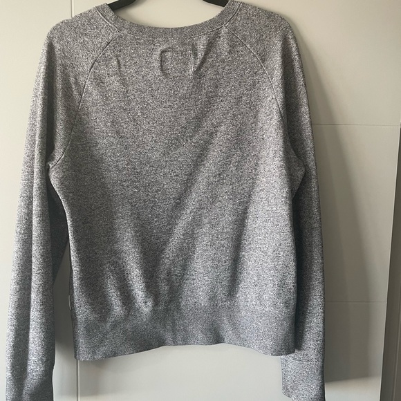 Roots Heather Grey Organic Cooper BF Crew Sweatshirt - Picture 3 of 5